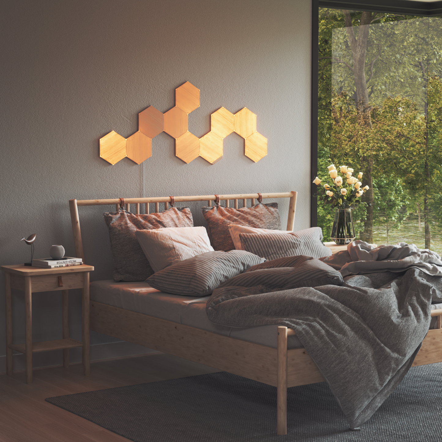 Nanoleaf Elements Wood Look Expansion Pack (3 Panels)