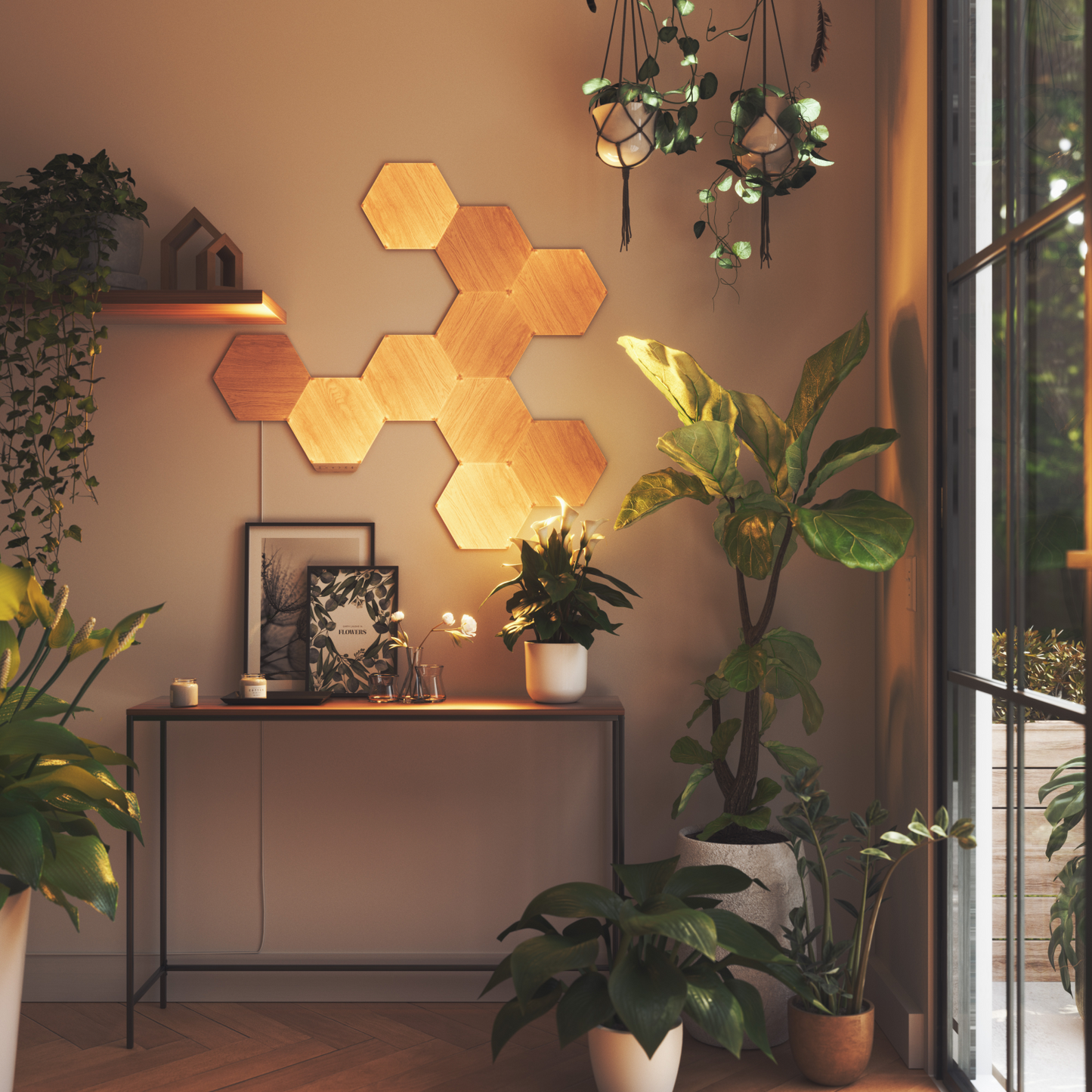 Nanoleaf Elements Wood Look Expansion Pack (3 Panels)