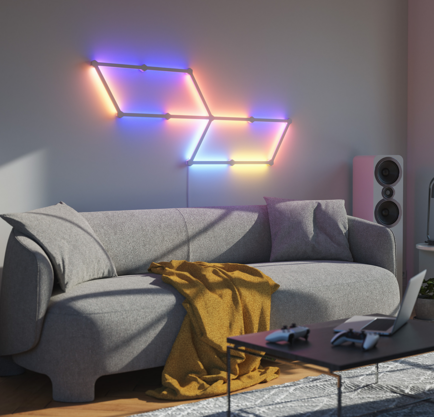 Nanoleaf Lines 60 Degrees Expansion Kit (3 LED Light Lines)