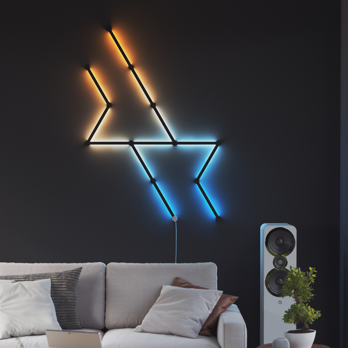 Nanoleaf Lines 60 Degrees Expansion Kit (3 LED Light Lines)