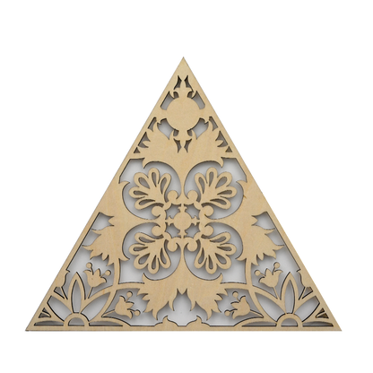 Floral Tile (Triangles)