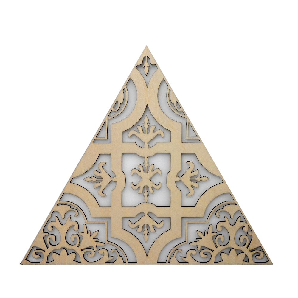 Floral Tile B (Triangles)