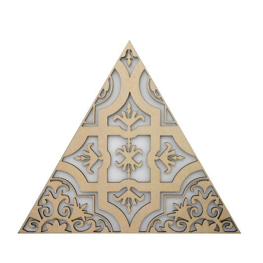 Floral Tile B (Triangles)