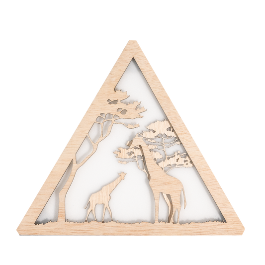 The Giraffes in Safari