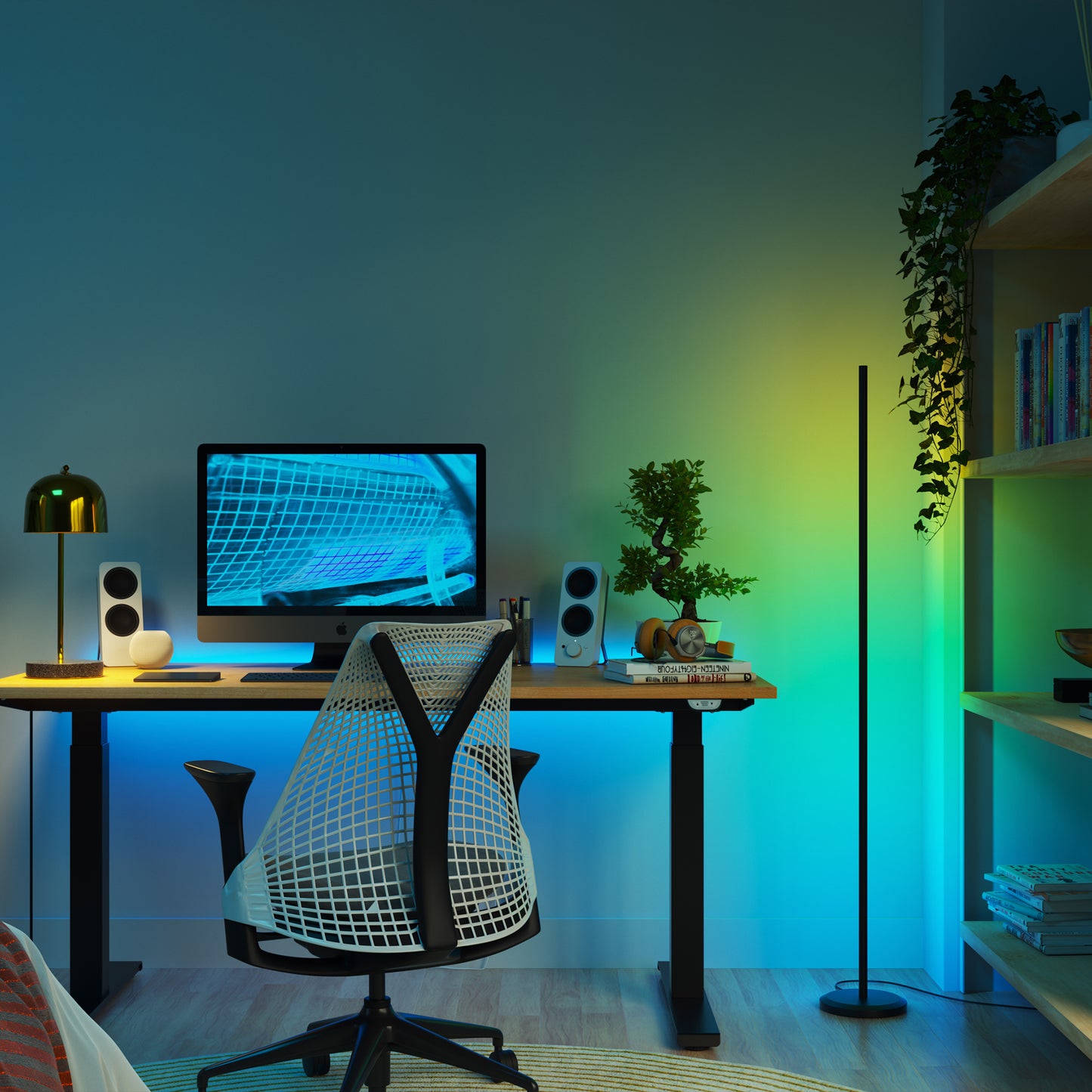 Nanoleaf Matter Smart Multicolour Floor Lamp