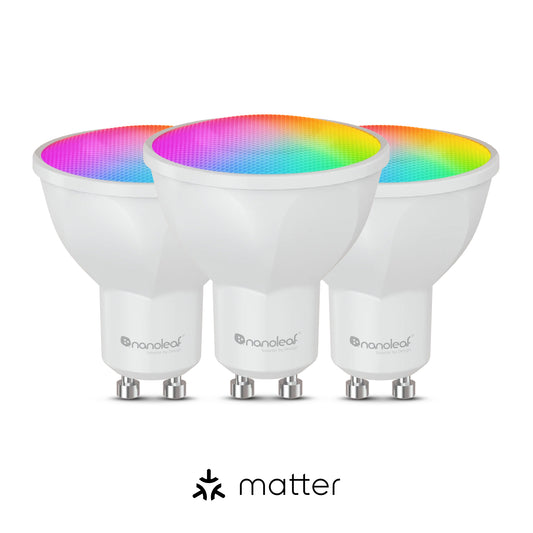 Nanoleaf Matter Smart GU10 Bulb (Pack of 3)