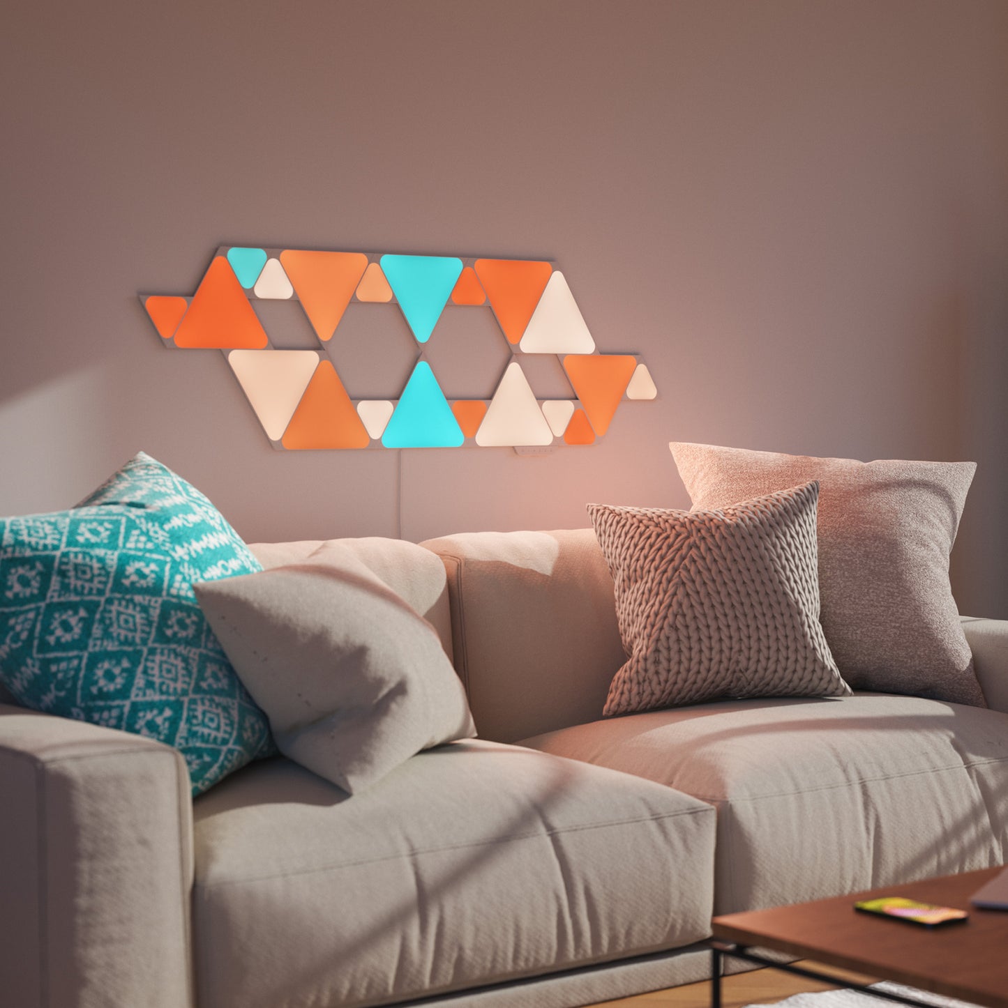 Nanoleaf Shapes Mini Triangle Expansion (10 Panels)