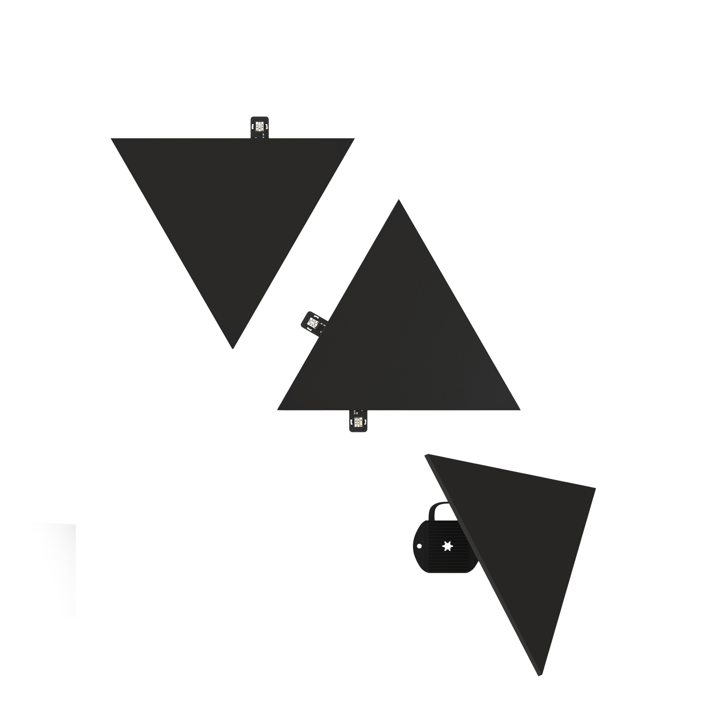 Nanoleaf Shapes Ultra Black Triangles Expansion (3 Panels)