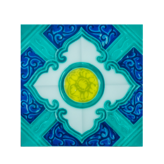 Peony Tile (Squares)