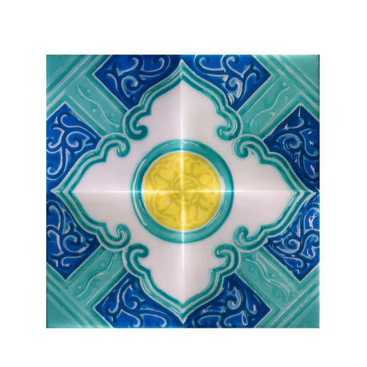 Peony Tile (Squares)