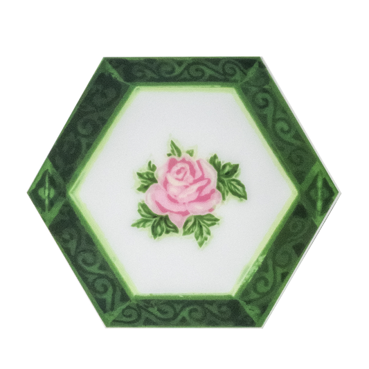 Vintage Rose Sticker