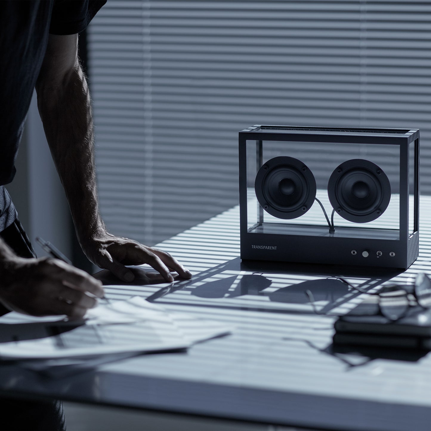 Small Transparent Speaker