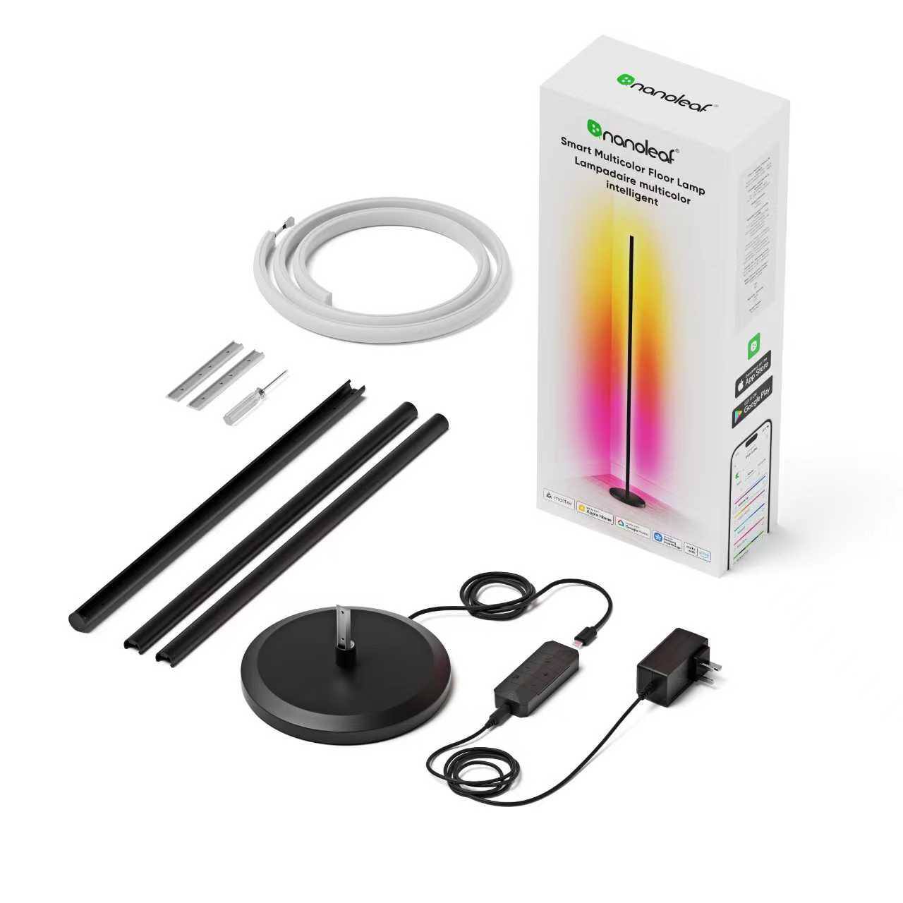 Nanoleaf Matter Smart Multicolour Floor Lamp Bundle