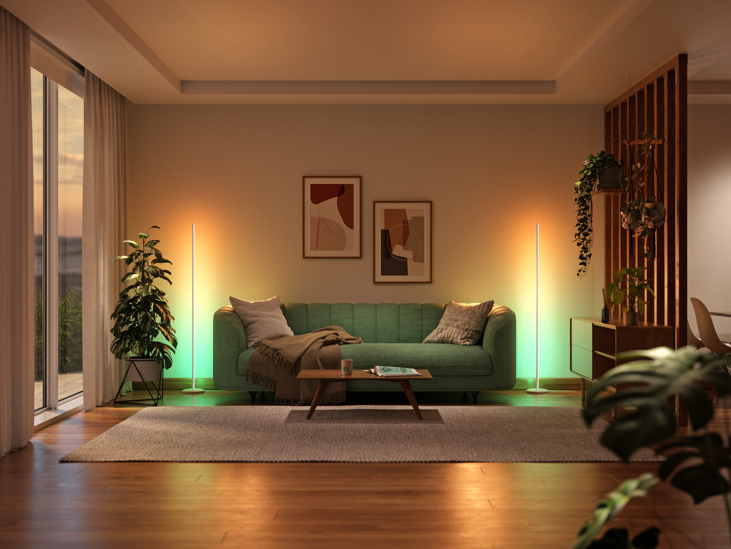 Nanoleaf Matter Smart Multicolour Floor Lamp Bundle