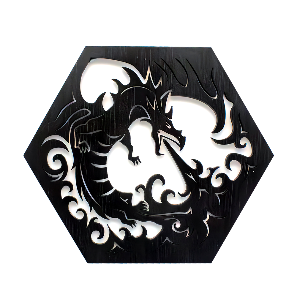 Mythical Creatures: Dragons (I) (Hexagons)