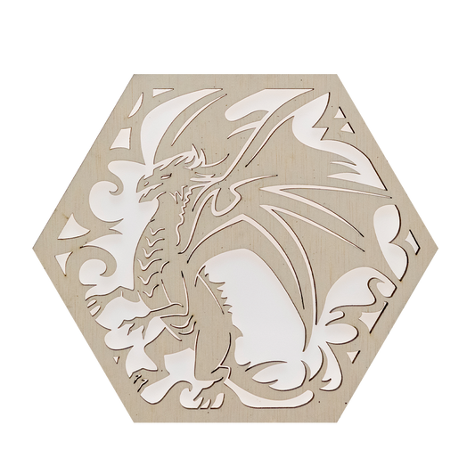 Mythical Creatures: Dragons (III) (Hexagons)