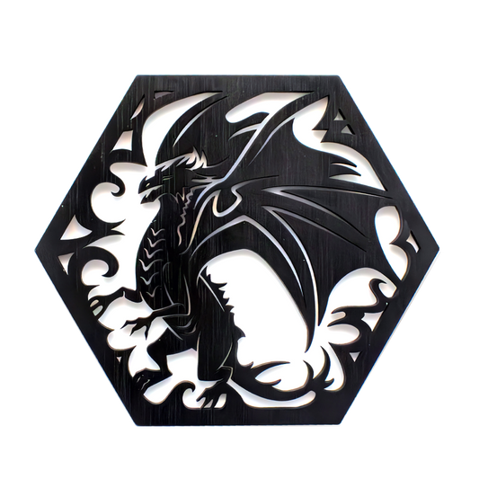 Mythical Creatures: Dragons (III) (Hexagons)