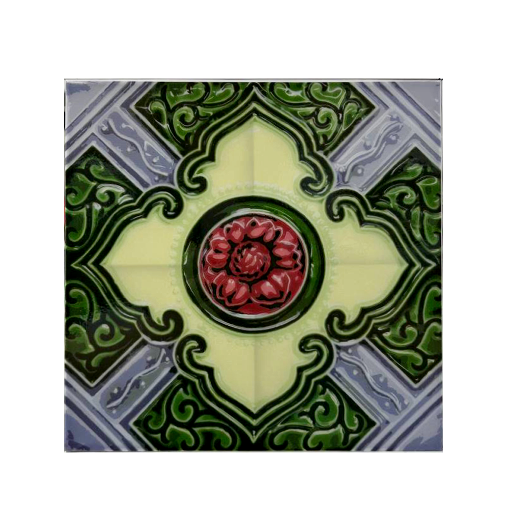 Peony Tile (Squares)