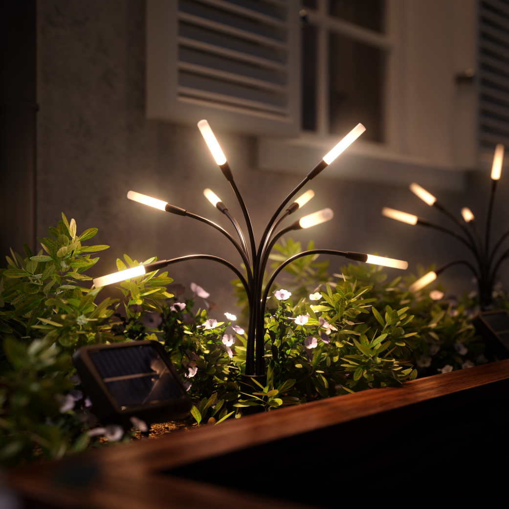 Solar Garden Lights (Pack of 2)