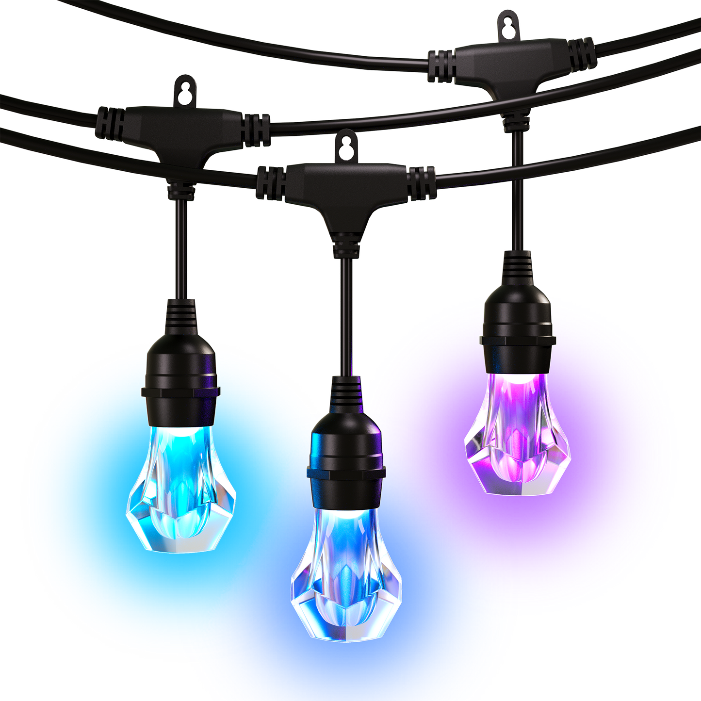 Nanoleaf Matter Smart Multicolor Outdoor String Lights Smarter Kit 49ft (15m)